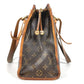 LOUIS VUITTON M40007 モノグラム ポパンクールオ ポパンクール オ カバン トートバッグ 肩掛け ショルダーバッグ モノグラムキャンバス ユニセックス ブラウン