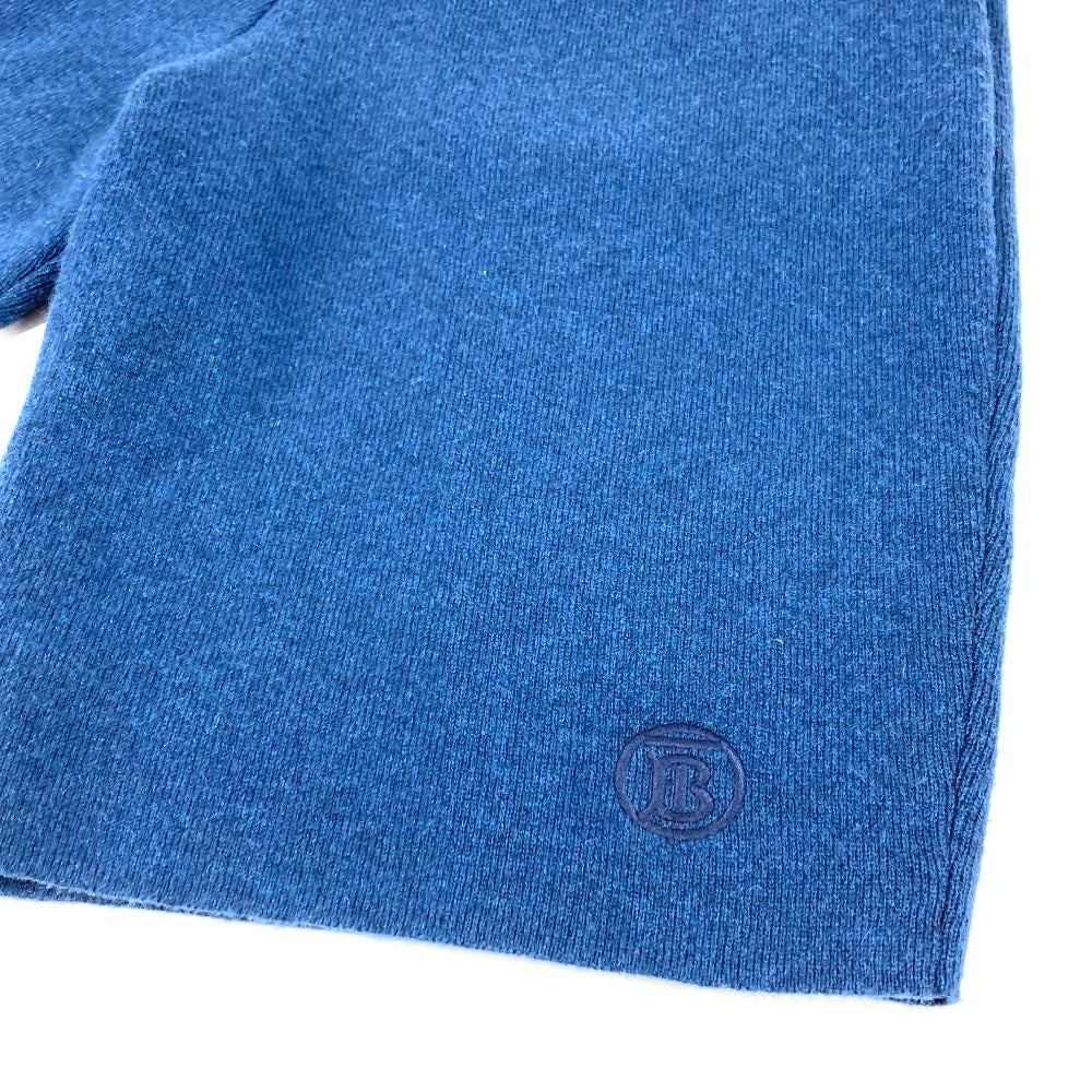 BURBERRY 8039162 TBロゴ ハーフパンツ ボトムス 紐 ショートパンツ アパレル パンツ カシミヤ メンズ ブルー