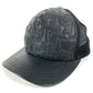 CHROME HEARTS Cemetary Cross Leather Patch Trucker Cap セメタリークロス レザーパッチ 革 帽子 キャップ帽 ベースボール メッシュ キャップ レザー ユニセックス ブラック
