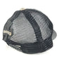 CHROME HEARTS Cemetary Cross Leather Patch Trucker Cap セメタリークロス レザーパッチ 革 帽子 キャップ帽 ベースボール メッシュ キャップ レザー ユニセックス ブラック