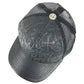CHROME HEARTS Cemetary Cross Leather Patch Trucker Cap セメタリークロス レザーパッチ 革 帽子 キャップ帽 ベースボール メッシュ キャップ レザー ユニセックス ブラック