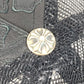 CHROME HEARTS Cemetary Cross Leather Patch Trucker Cap セメタリークロス レザーパッチ 革 帽子 キャップ帽 ベースボール メッシュ キャップ レザー ユニセックス ブラック