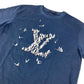 LOUIS VUITTON トップス アパレル 半袖 LVロゴ 2025年モデル RM252MM 半袖Ｔシャツ コットン メンズ ネイビー