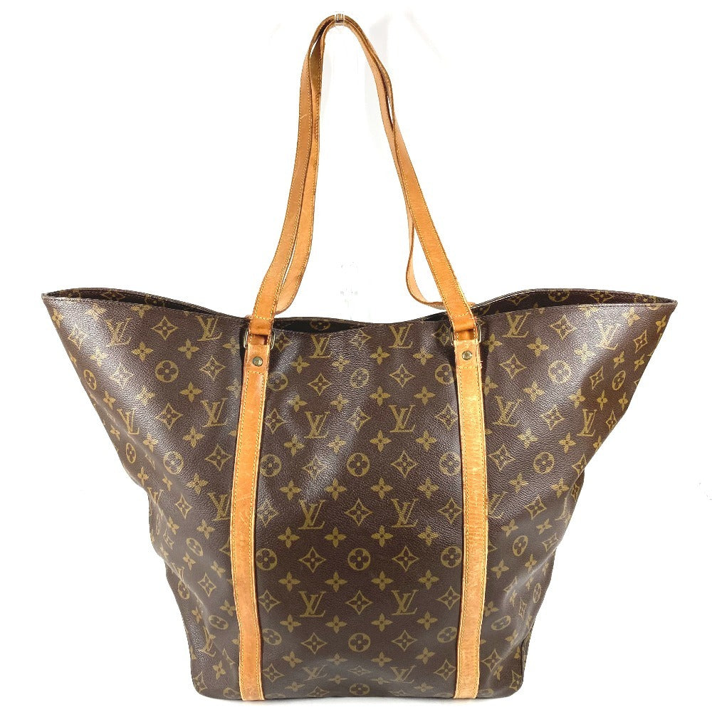 LOUIS VUITTON M51108 モノグラム サックショッピング サック ショッピング カバン 肩掛け トートバッグ ショルダーバッグ モノグラムキャンバス ユニセックス ブラウン