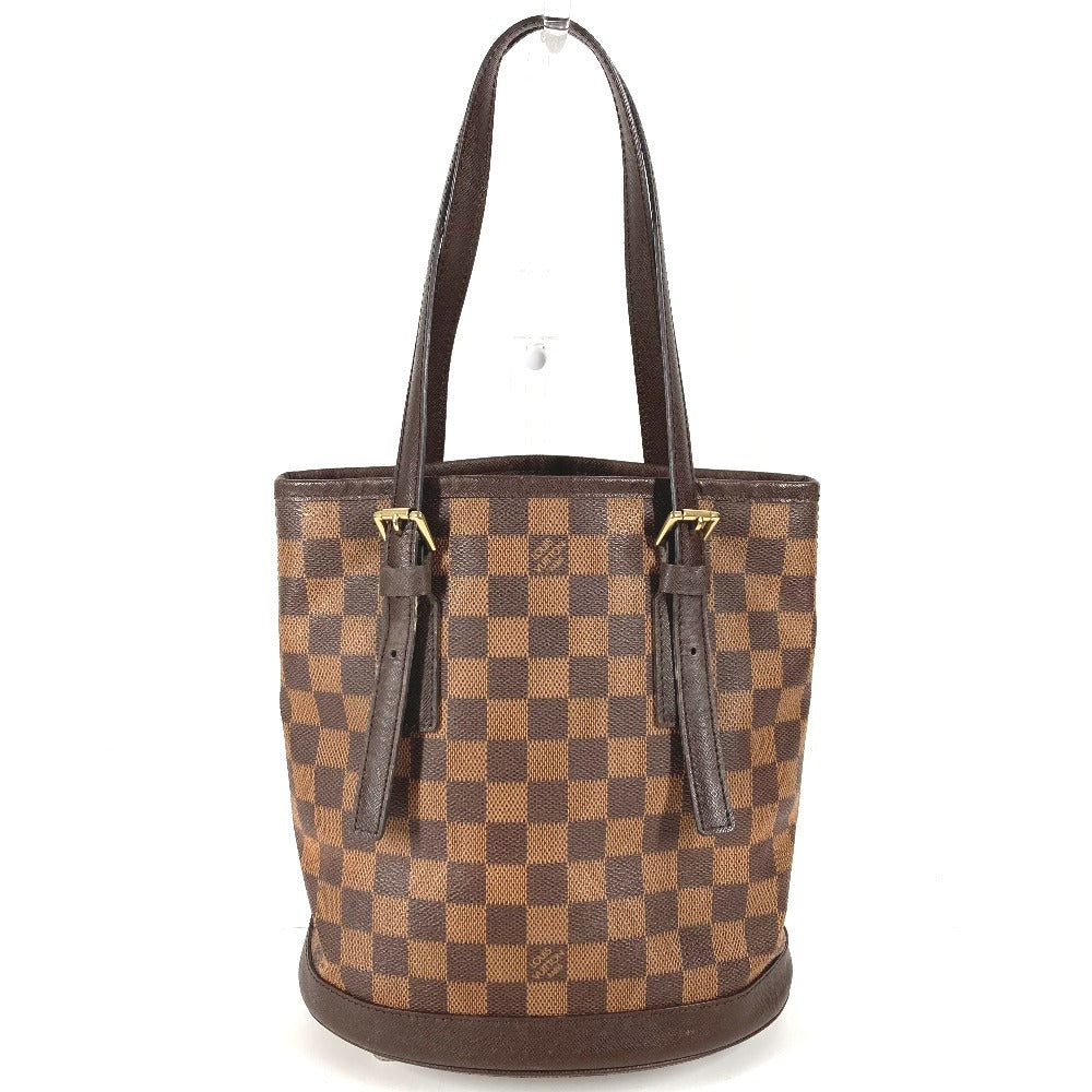 LOUIS VUITTON N42240 ダミエ マレ カバン ばけつ 肩掛け トートバッグ ショルダーバッグ ダミエキャンバス ユニセックス エベヌ ブラウン