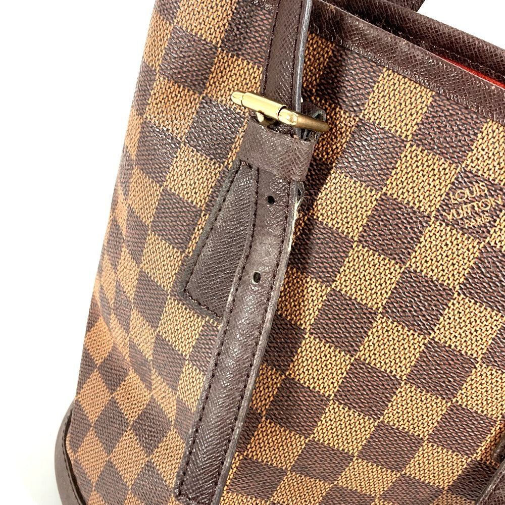 LOUIS VUITTON N42240 ダミエ マレ カバン ばけつ 肩掛け トートバッグ ショルダーバッグ ダミエキャンバス ユニセックス エベヌ ブラウン