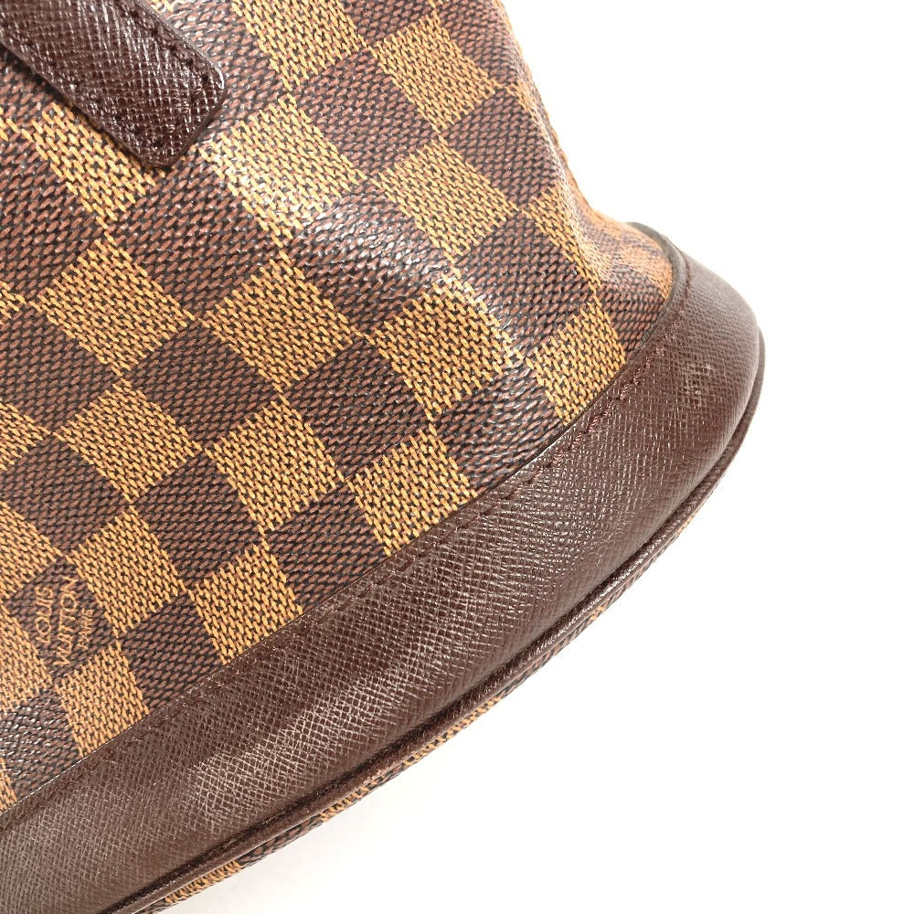 LOUIS VUITTON N42240 ダミエ マレ カバン ばけつ 肩掛け トートバッグ ショルダーバッグ ダミエキャンバス ユニセックス エベヌ ブラウン