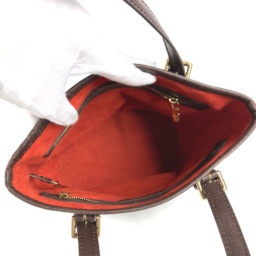 LOUIS VUITTON N42240 ダミエ マレ カバン ばけつ 肩掛け トートバッグ ショルダーバッグ ダミエキャンバス ユニセックス エベヌ ブラウン