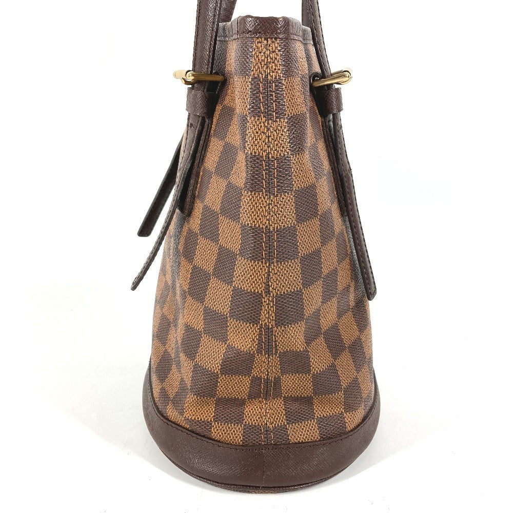 LOUIS VUITTON N42240 ダミエ マレ カバン ばけつ 肩掛け トートバッグ ショルダーバッグ ダミエキャンバス ユニセックス エベヌ ブラウン