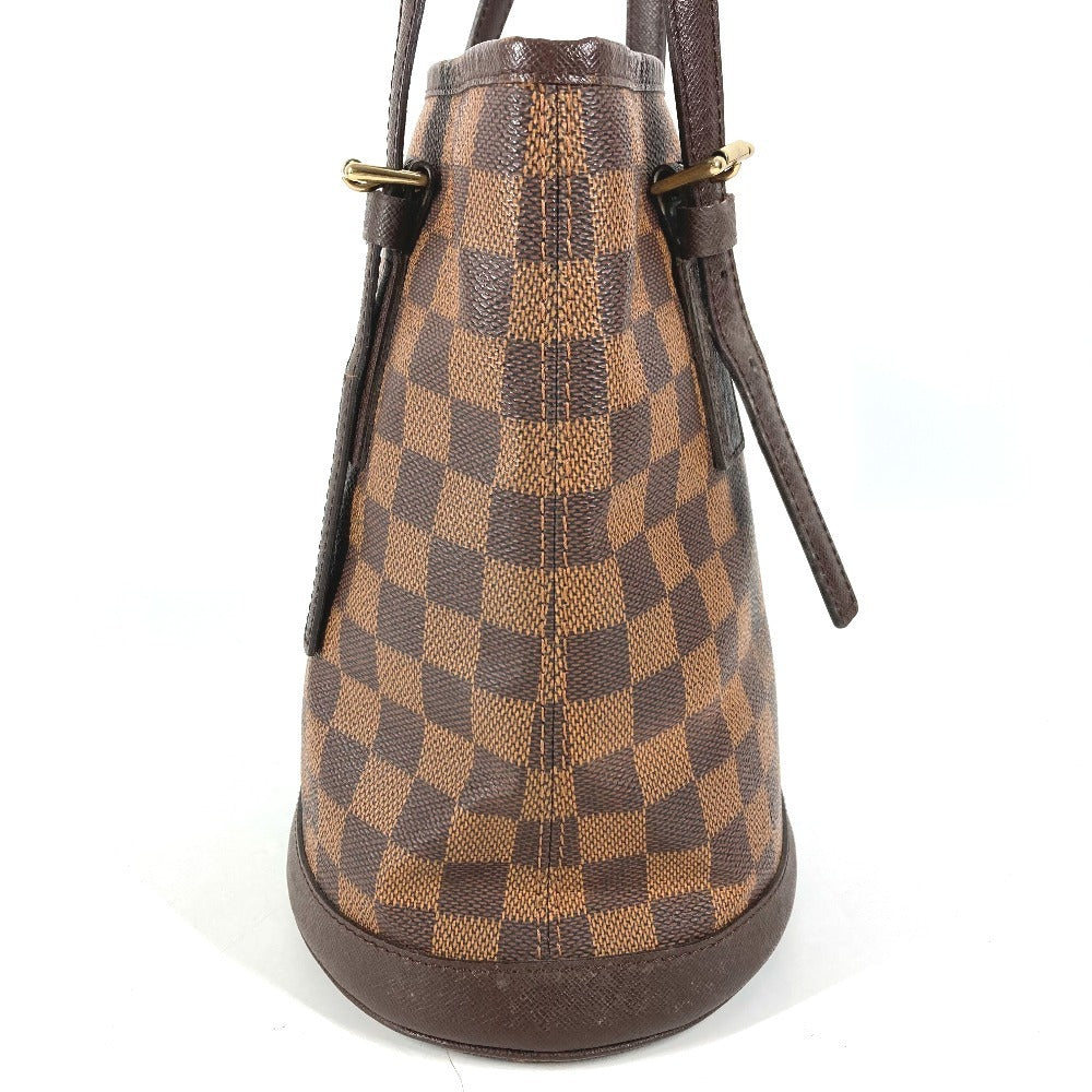 LOUIS VUITTON N42240 ダミエ マレ カバン ばけつ 肩掛け トートバッグ ショルダーバッグ ダミエキャンバス ユニセックス エベヌ ブラウン
