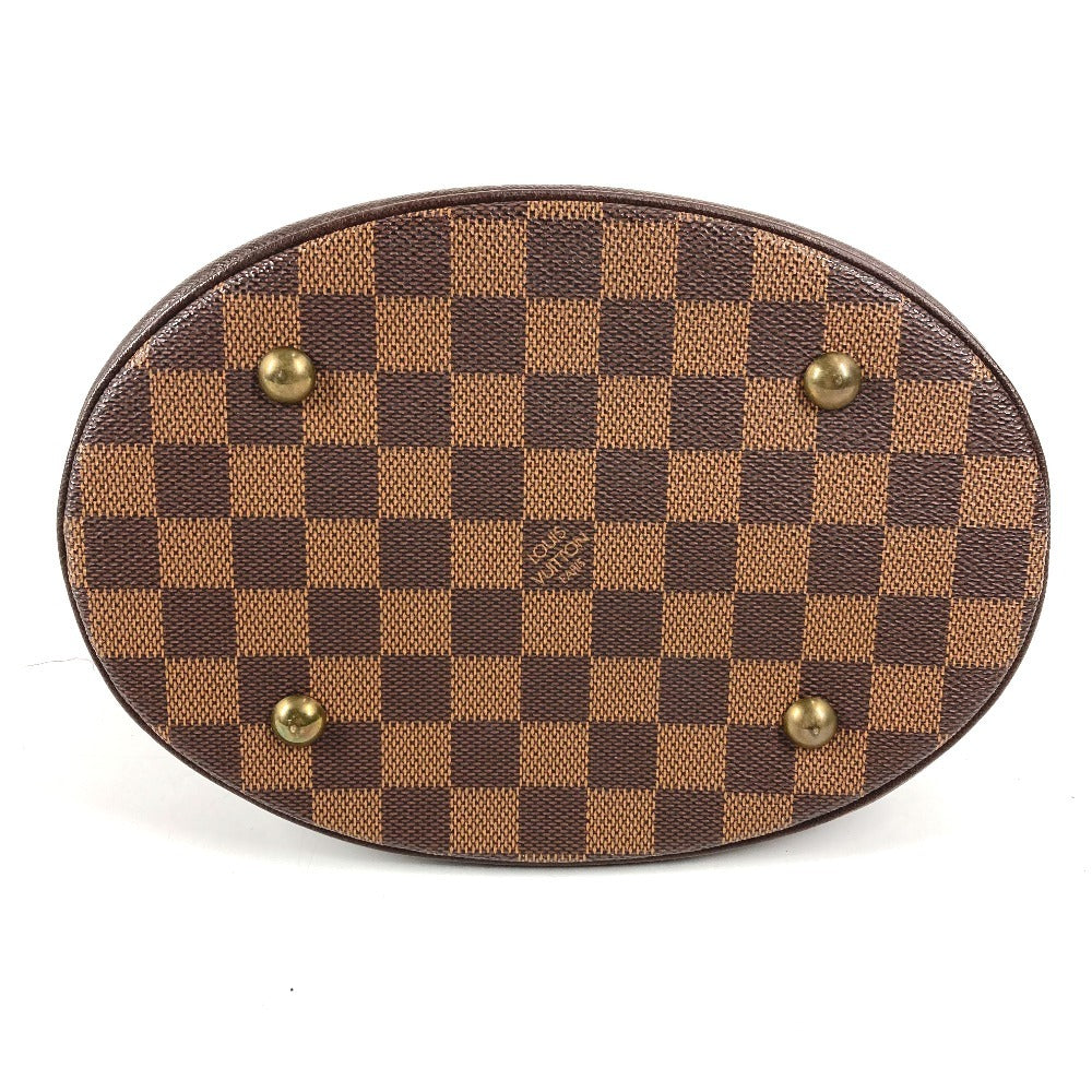 LOUIS VUITTON N42240 ダミエ マレ カバン ばけつ 肩掛け トートバッグ ショルダーバッグ ダミエキャンバス ユニセックス エベヌ ブラウン