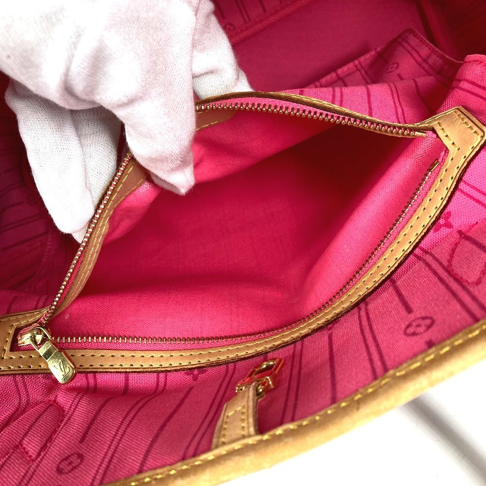 LOUIS VUITTON M48613 モノグラム ローズ 薔薇 ネヴァーフルMM ネヴァーフル MM ショルダーバッグ 肩掛け トートバッグ モノグラムキャンバス レディース ブラウン