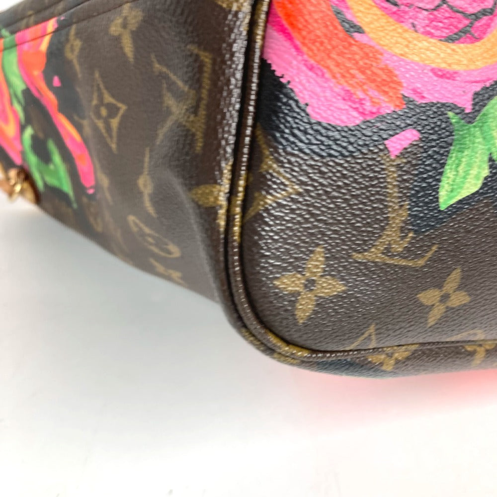 LOUIS VUITTON M48613 モノグラム ローズ 薔薇 ネヴァーフルMM ネヴァーフル MM ショルダーバッグ 肩掛け トートバッグ モノグラムキャンバス レディース ブラウン
