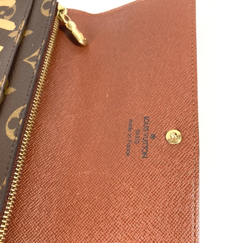LOUIS VUITTON M92190 旧モノグラムグラフィティ ポシェットポルトモネクレディ 2つ折り ロングウォレット 長財布 モノグラムグラフィティキャンバス ユニセックス オレンジ