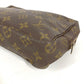 LOUIS VUITTON M47524 モノグラム トゥルーストワレット23 トゥルーストワレット 23 メイクポーチ 化粧ポーチ クラッチバッグ セカンドバッグ 化粧ポーチ モノグラムキャンバス ユニセックス ブラウン