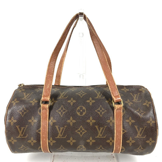 LOUIS VUITTON M51365 モノグラム パピヨン30 パピヨン 30 肩掛け ショルダーバッグ 筒形 ハンドバッグ モノグラムキャンバス ユニセックス ブラウン