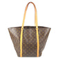 LOUIS VUITTON M51108 モノグラム サックショッピング サック ショッピング カバン 肩掛け トートバッグ ショルダーバッグ モノグラムキャンバス ユニセックス ブラウン