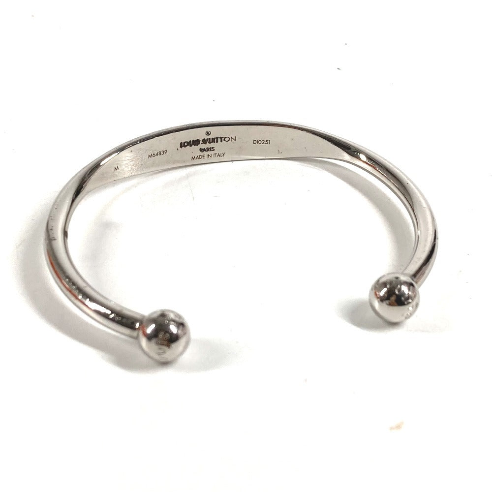 LOUIS VUITTON M64839 ブレスレット ジョンクモノグラム アクセサリー バングル メタル ユニセックス シルバー