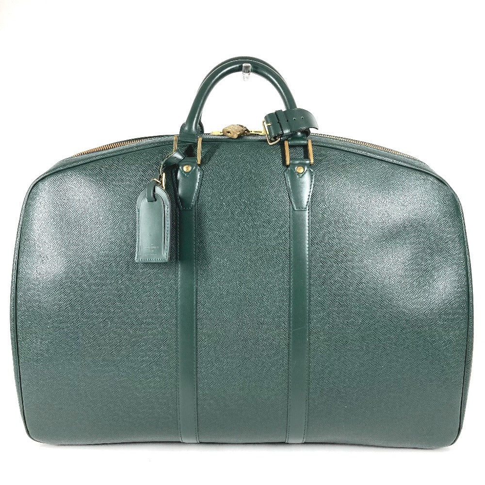 LOUIS VUITTON M30104 タイガ エランガアンポッシュ カバン 旅行バッグ トラベルバッグ ボストンバッグ タイガレザー ユニセックス エピセア グリーン