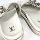 LOUIS VUITTON 1AJVDJ モノグラム LV ヴェニス ミュール サンダル 靴 シューズ サンダル レザー メンズ ブロン ホワイト