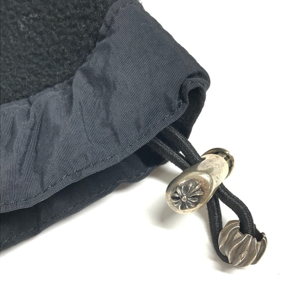 CHROME HEARTS トレーナー スウェット 長袖 YKT U TARDY SWEEP HLF ZIP ダガージップ ハーフジップフリース アパレル トップス 長袖 ホースシュー ロゴ スウェット ポリエステル メンズ ブラック