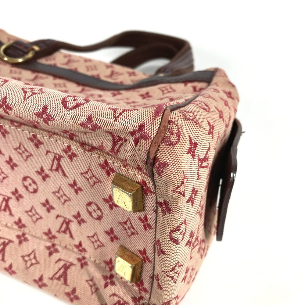 LOUIS VUITTON M92216 モノグラムミニ ジョセフィーヌ PM ジョセフィーヌPM カバン ミニボストンバッグ ハンドバッグ モノグラムキャンバス レディース スリーズ レッド