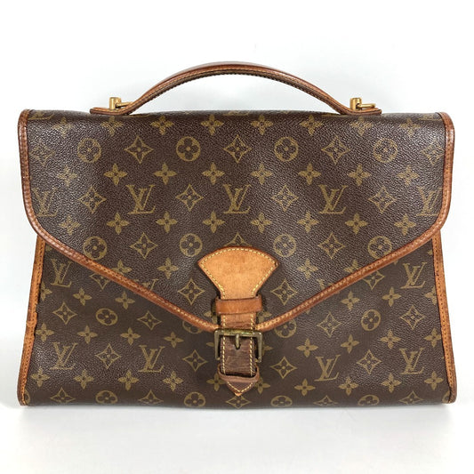 LOUIS VUITTON M51121 モノグラム ビバリー カバン ビジネスバッグ 書類バッグ ブリーフケース ハンドバッグ モノグラムキャンバス ユニセックス ブラウン