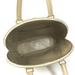 HERMES vintage Ile-de-Siki Bag Tote Bag Hand Bag Leather Beige/GoldHardware Used