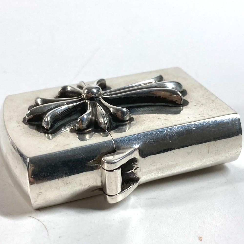 CHROME HEARTS Zippo Logo cross Smoking accessories, cigarette smoke, interior decor Lighter Metal Silver Used