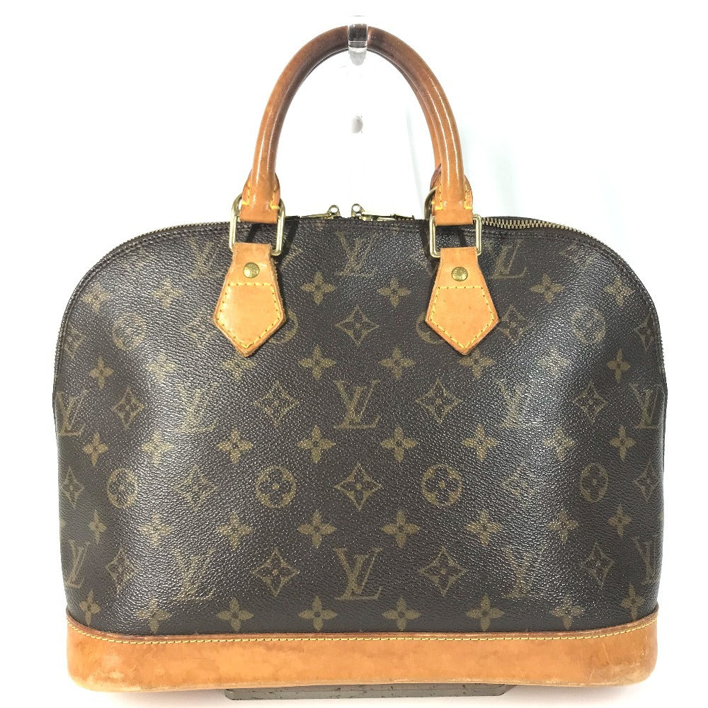 LOUIS VUITTON M51130 Monogram Alma Bag Tote Bag Hand Bag MonogramCanvas Brown Used