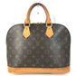 LOUIS VUITTON M51130 Monogram Alma Bag Tote Bag Hand Bag MonogramCanvas Brown Used