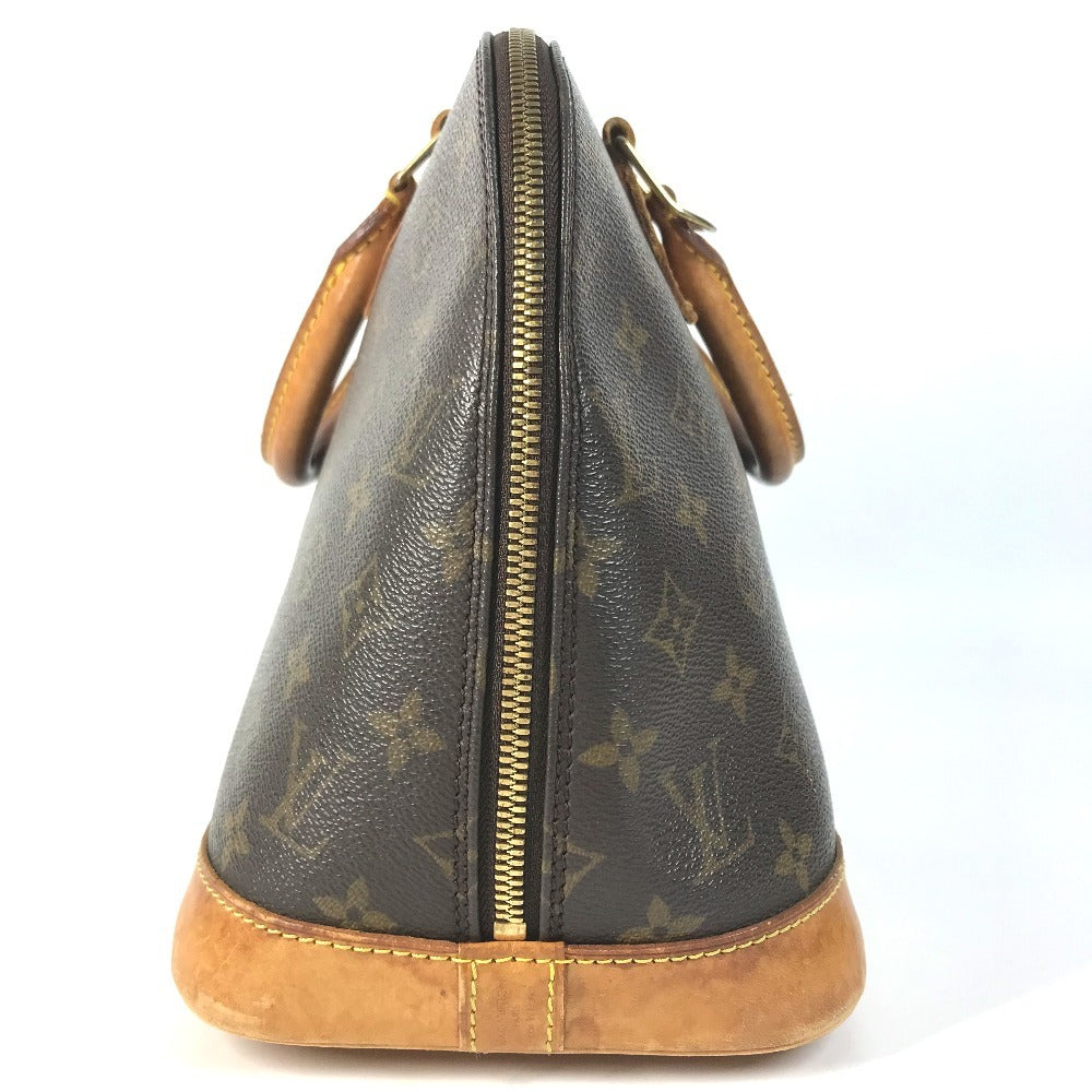 LOUIS VUITTON M51130 Monogram Alma Bag Tote Bag Hand Bag MonogramCanvas Brown Used
