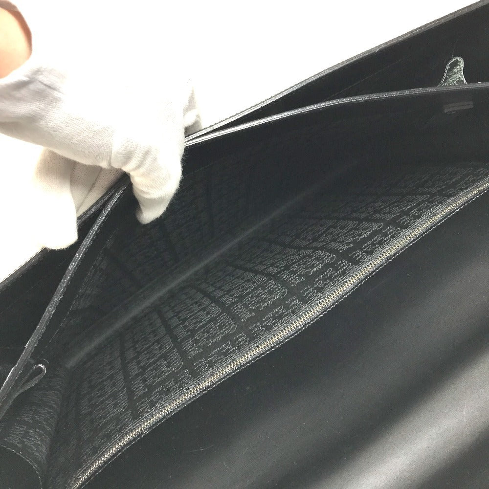 CARTIER Business bag with logo Bag, Tote Bag, Document Bag, Briefcase Hand Bag Leather Black/SilverHardware Used
