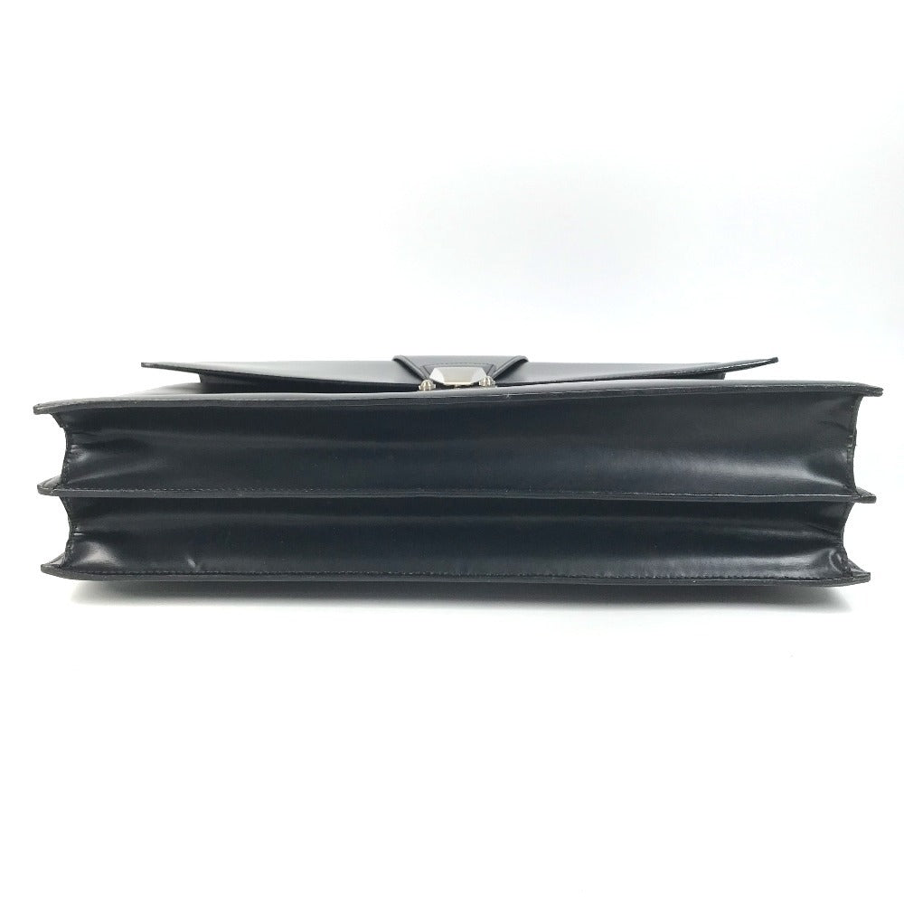 CARTIER Business bag with logo Bag, Tote Bag, Document Bag, Briefcase Hand Bag Leather Black/SilverHardware Used