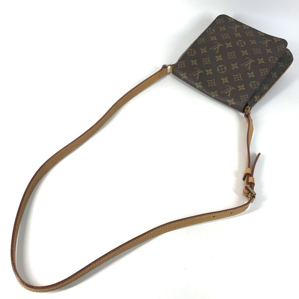 LOUIS VUITTON M51258 Monogram Musette Salsa Long MusetteSalsa Shoulder bag with flap closure, Pochette Shoulder Bag MonogramCanvas Brown Used