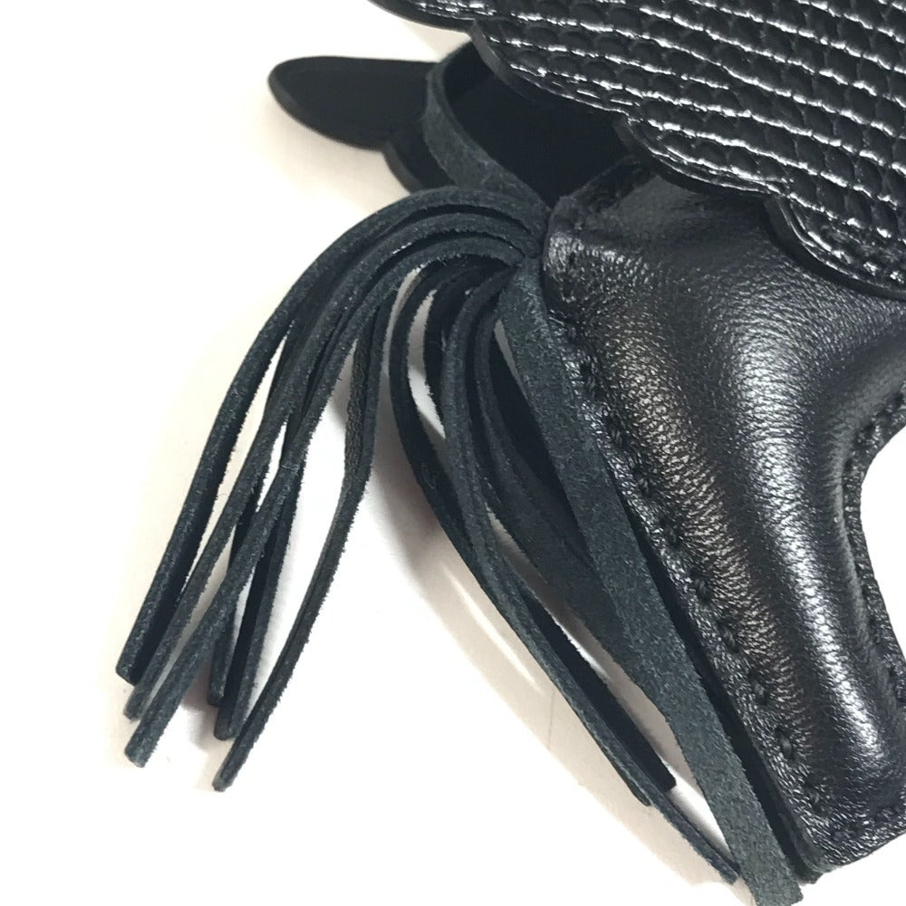 HERMES Horse Cheval So Black All Black Rodeo Pegasus PM Rodeo Pegasus PM Touch Bag Charm Key Holder charm Anyo Miro Black Used