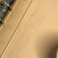 CHANEL Cambon Line CC CC Mark logo Bifold System Planner Stationery Notebook cover Leather Beige/Black Used