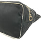 FENDI vintage logo Shoulder bag, vertical tote bag Hand Bag Nylon canvas Black Used