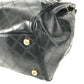 VERSACE Vintage Key Holder Included medusa logo Hand Bag Bag Travel Bag Travel Bag Duffle Bag Leather Black Used