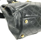 VERSACE Vintage Key Holder Included medusa logo Hand Bag Bag Travel Bag Travel Bag Duffle Bag Leather Black Used