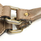 GUCCI 211944 With GG charm Bag Tote Bag shawl Shoulder Bag Leather Metallic Pink BeigeBased Used