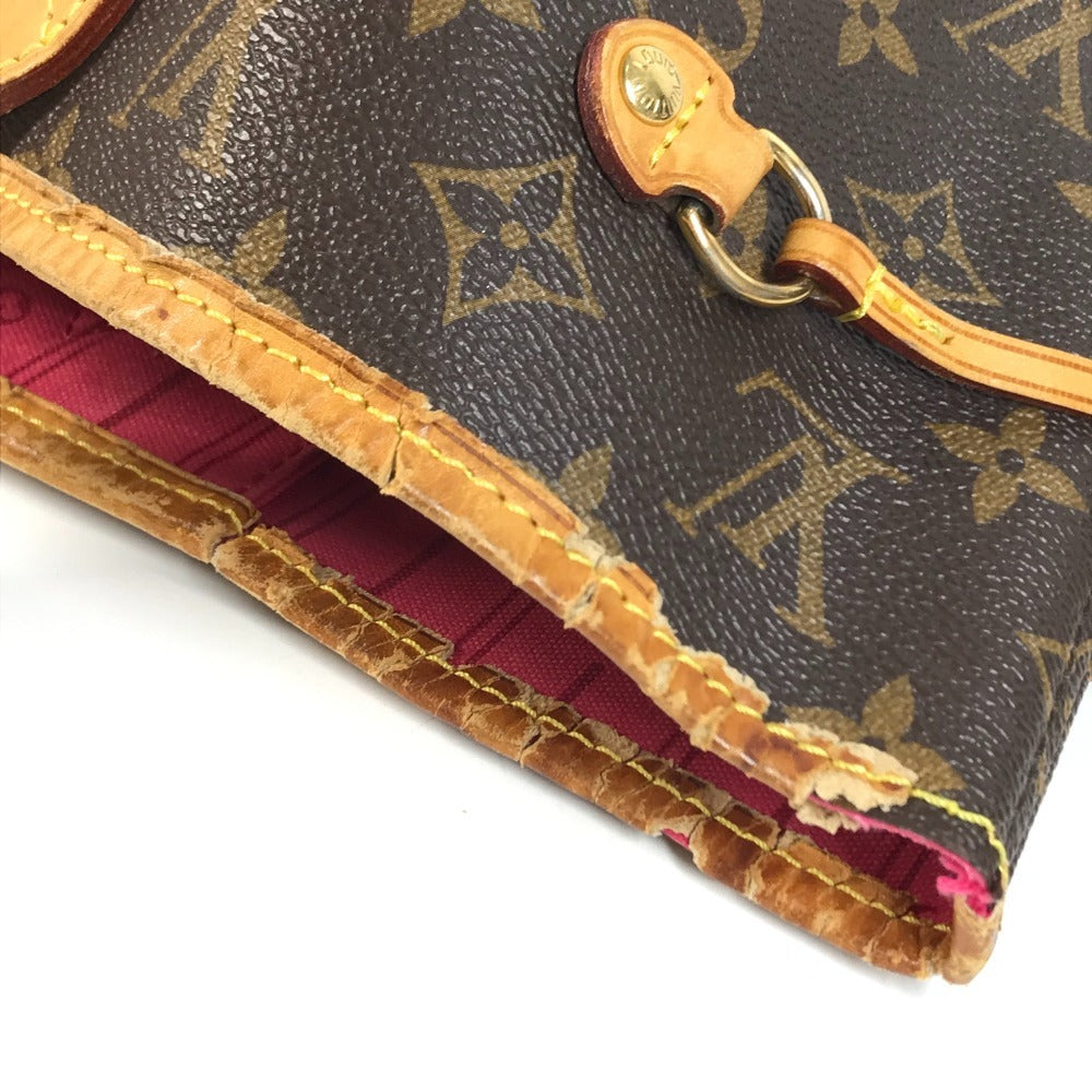 LOUIS VUITTON M41178 Monogram Neverfull MM Neverfull MM Bag Tote Bag shawl Shoulder Bag MonogramCanvas Pivoonne Brown/pink Used