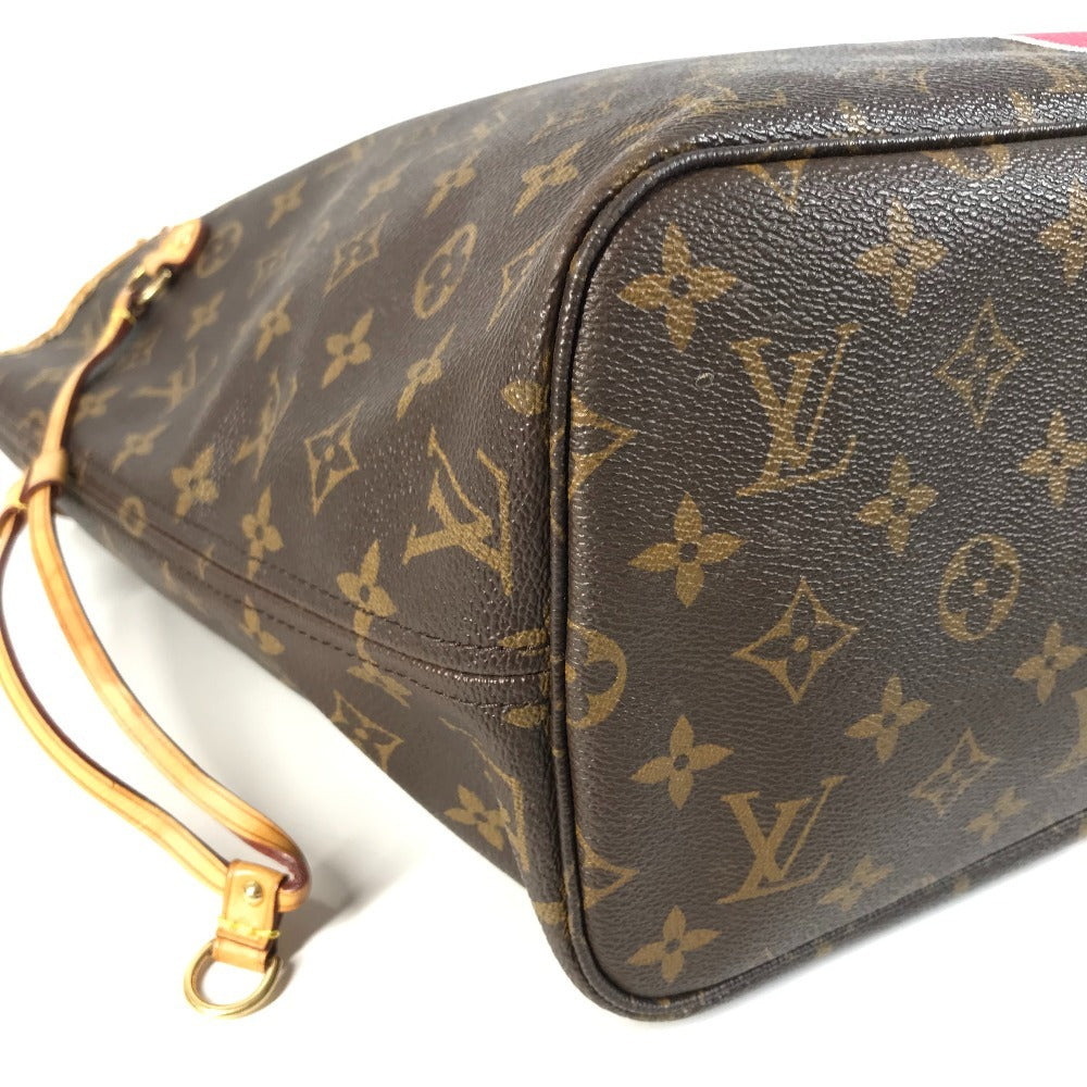 LOUIS VUITTON M41178 Monogram Neverfull MM Neverfull MM Bag Tote Bag shawl Shoulder Bag MonogramCanvas Pivoonne Brown/pink Used