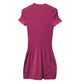 CHANEL P40365 CC CC Mark Logo Knit Short Sleeve Apparel One-piece Dress cotton / silk pink Used