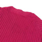 CHANEL P40365 CC CC Mark Logo Knit Short Sleeve Apparel One-piece Dress cotton / silk pink Used