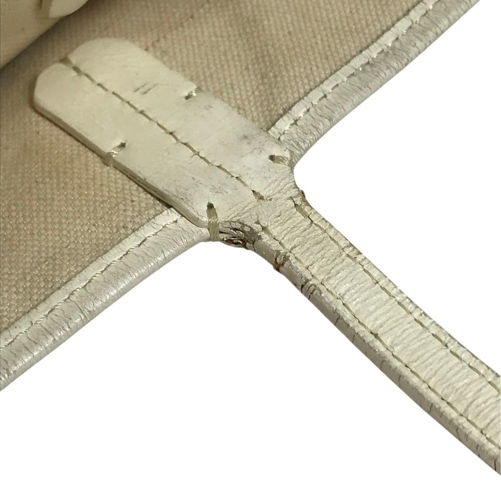 GOYARD Shoulder Saint Louis PM Saint Louis PM Logo Shoulder Bag Tote Bag PVC/Leather White Used