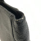 VERSACE vintage Sunburst logo Bag Tote Bag shawl Shoulder Bag Leather Black Used
