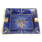 HERMES Ashtray Accessory case, jewelry case, accessory tray, interior ashtray Pottery blue Used