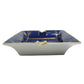 HERMES Ashtray Accessory case, jewelry case, accessory tray, interior ashtray Pottery blue Used