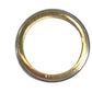 TIFFANY&Co. K18 Gold 18K Platinum Combination Milgrain Accessories Jewelry Combination Ring YG750 / Pt950 Gold/Silver Used
